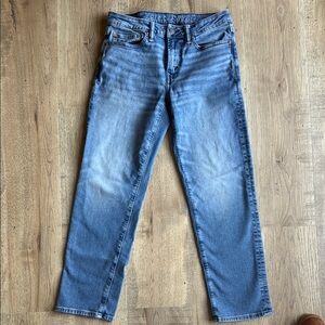 American Eagle Outfitters Blue Straight Jeans Classic Style